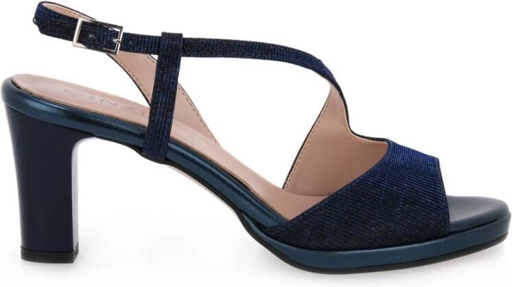 Cinzia Soft High Heel Sandals Blauw Dames