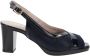 Cinzia Soft Dames Hakken Schoenen met Gesp Sluiting Blue Dames - Thumbnail 8