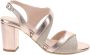 Cinzia Soft Hoge hakken van imitatieleer voor dames Beige Dames - Thumbnail 1