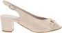 Cinzia Soft Hoge hakken van imitatieleer Beige Dames - Thumbnail 1