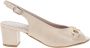 Cinzia Soft Pumps Beige Dames - Thumbnail 1