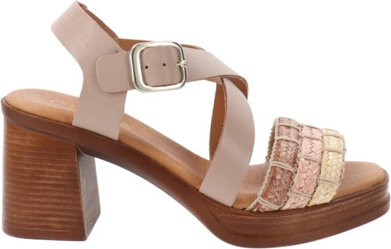 Cinzia Soft Sandals Beige Dames