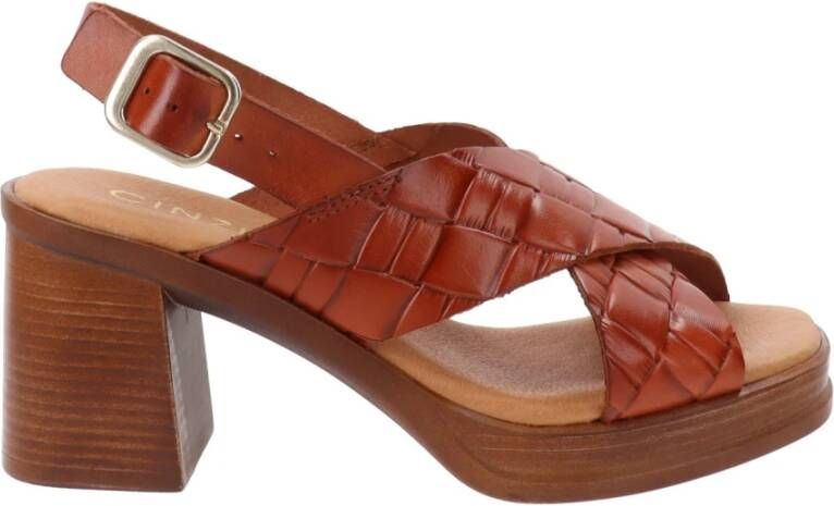 Cinzia Soft Sandals Bruin Dames