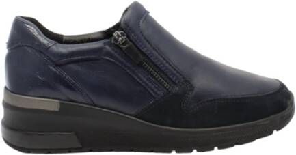 Cinzia Soft Sneakers Blauw Dames