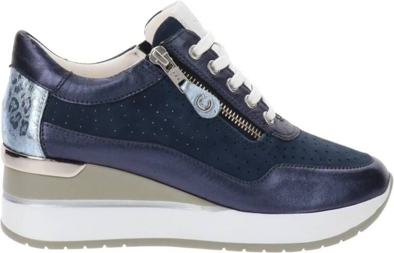 Cinzia Soft Sneakers Blue Dames