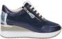 Cinzia Soft Sneakers Blue Dames - Thumbnail 1