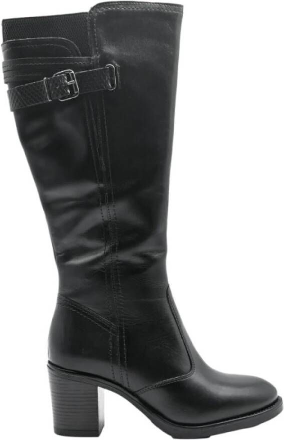 Cinzia Soft Sneakers met hoge laarzen stijl Black Dames