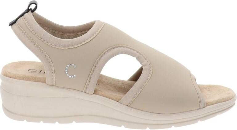 Cinzia Soft Wedges Beige Dames