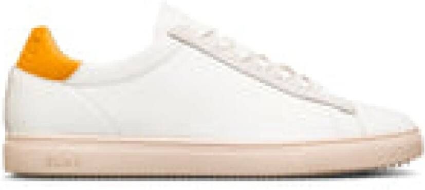Clae Leren sportschoenen Bradley White Unisex