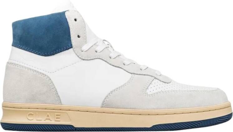 Clae Malone Mid Sneakers Wit Dames