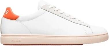 Clae Bradley California Schoenen Wit Maat: 37.5 Leer Foot Locker