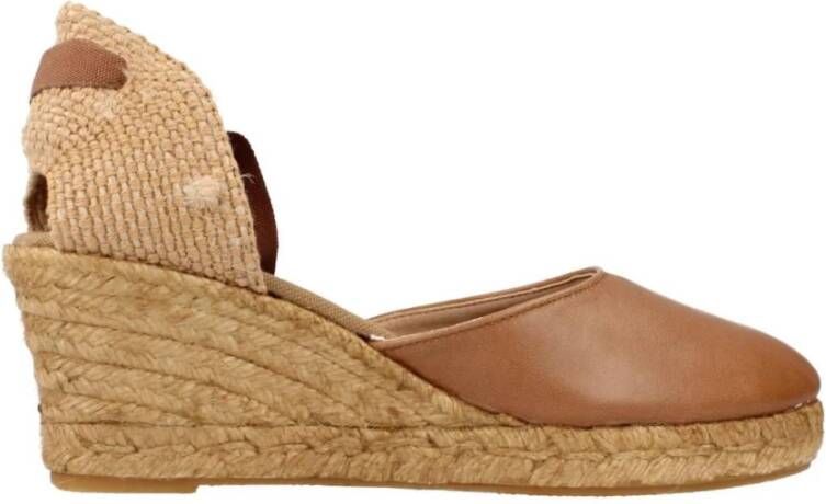 Clara Duran Donkere Napa Sleehak Sandalen
