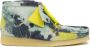 Clarks Turquoise Tie Dye Wallabee Laars Multicolor Heren - Thumbnail 1