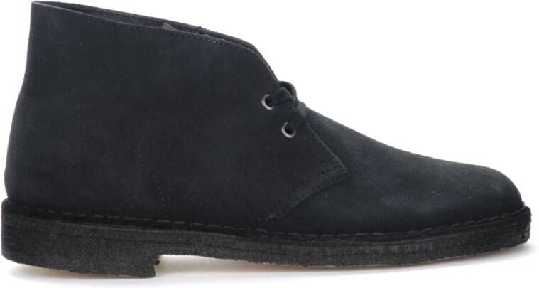 Clarks Originals Desert Boot Heren Veterboot Navy Suede