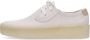 Clarks Ashcott Cup Off White Suede Sneakers Wit Heren - Thumbnail 1