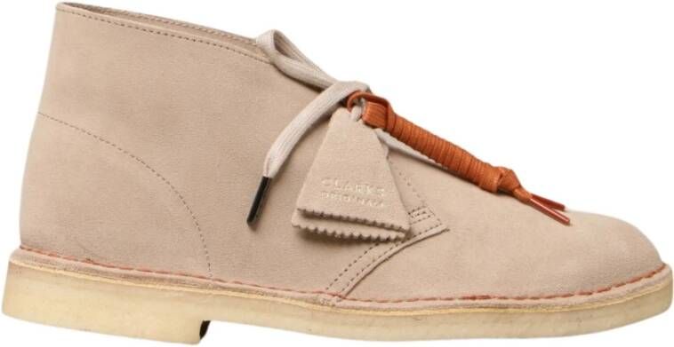 CLARKS ORIGINALS Clarks Veterschoenen Heren Desert Boot Heren Maat: 42 Materiaal: Suède Kleur: Beige - Foto 9