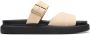 Clarks Beige Platte Sandalen voor Vrouwen - Thumbnail 1