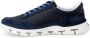 Clarks Comfortabele Leren Blauwe Sneakers voor Heren Multicolor Heren - Thumbnail 2
