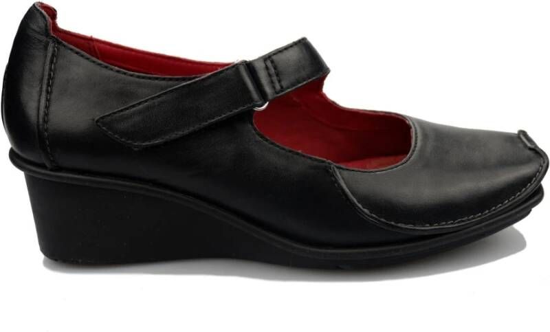 Clarks Blaze Dames Leren Pump Zwart Dames