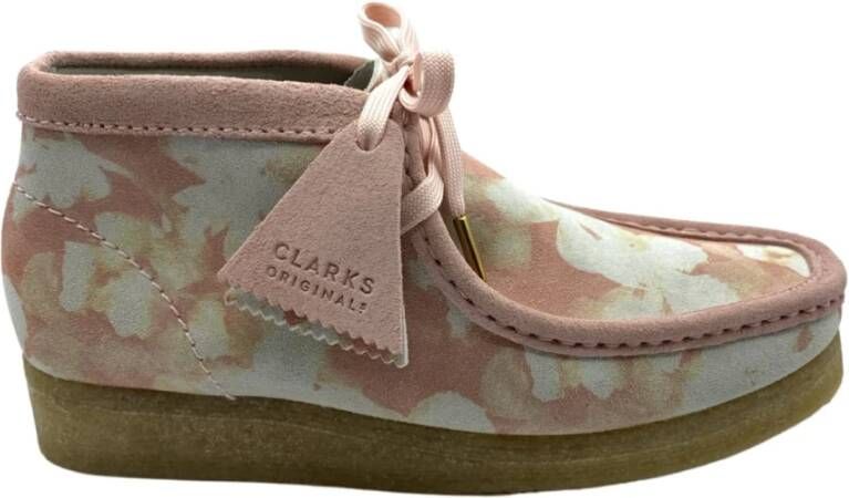 Clarks Bloemenprint Wallabee Schoenen Multicolor Dames