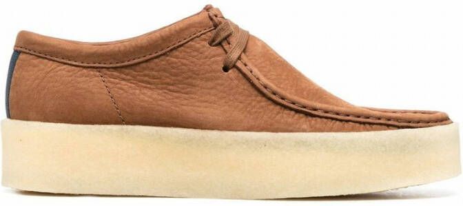Clarks Bruine Nubuck Lifestyle Schoen