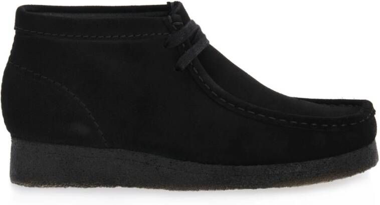 Clarks Stijlvolle Wallabeeboot W Blk Zwart