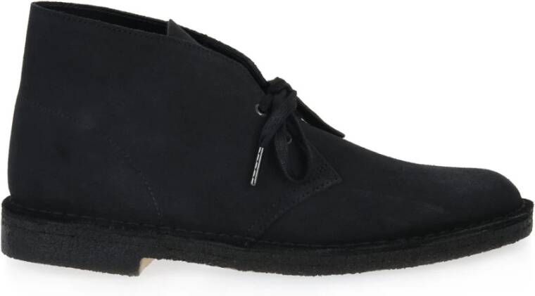 Clarks Marineblauwe Desert Boot Blauw Heren