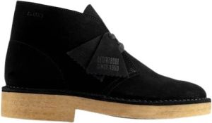 Clarks Dames schoenen Desert Boot221 D black suede