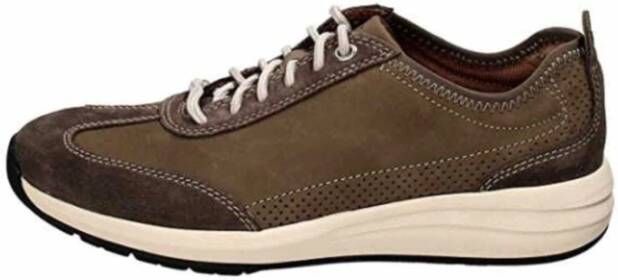 Clarks Bruine Heren Casual Veterschoenen