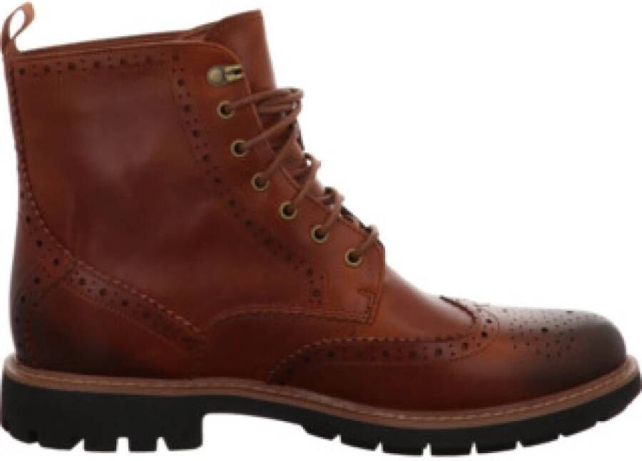 Clarks Veterlaarzen Batcombe Lord Budapester brogue zakelijke laarzen met lyrale perforatie - Foto 2