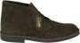 Clarks Suède Enkellaarzen Brown Heren - Thumbnail 1