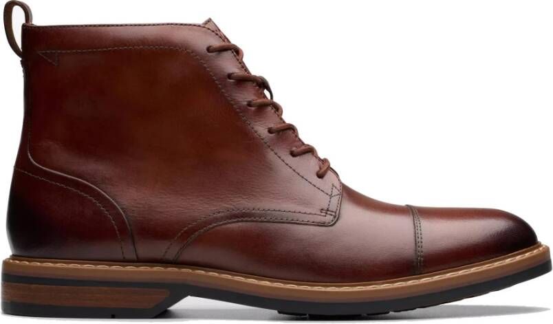 Clarks Aldwin Cap heren laars bruin
