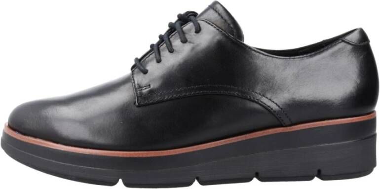 Clarks Business Shoes Black Dames