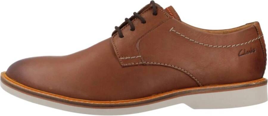 Clarks Business Shoes Brown Heren