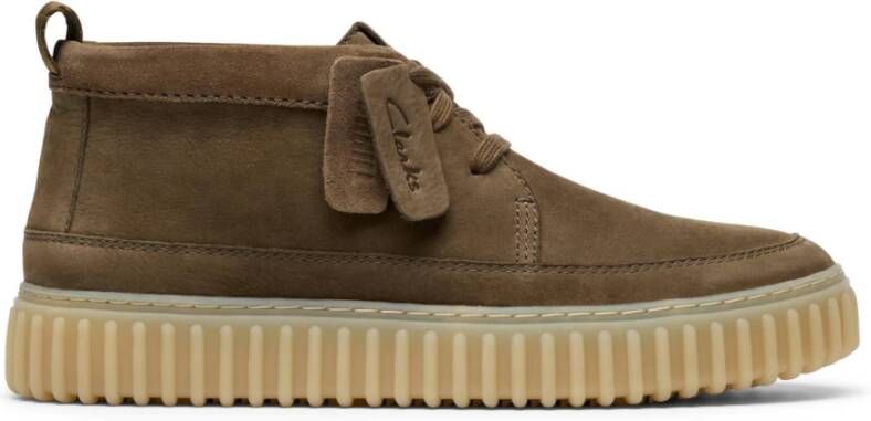 Clarks Sneakers Torhill Lace Hi Desert boots veterboots met verwisselbaar voetbed - Foto 3