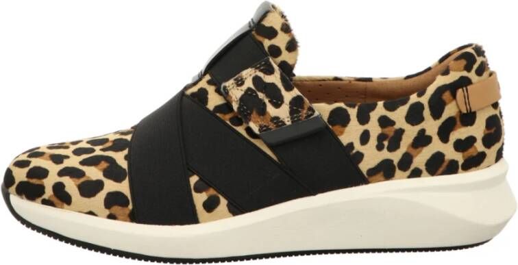 Clarks Casual veterschoenen voor dames in bruin