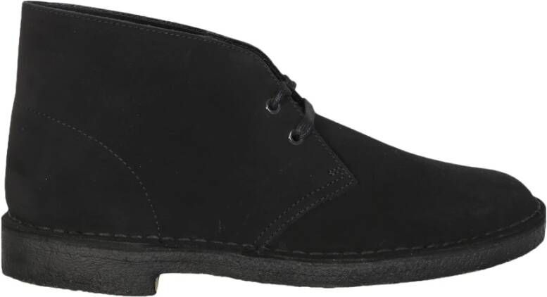 Clarks Clark Desert Suede Boot Perfecte keuze oor een dagelijkse informele look Black Heren