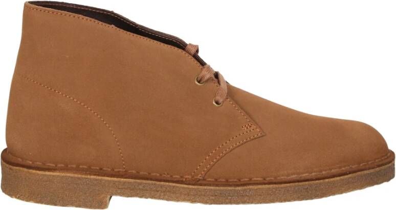 Clarks Clark Desert Suede Boot Perfecte keuze oor een dagelijkse informele look Brown Heren