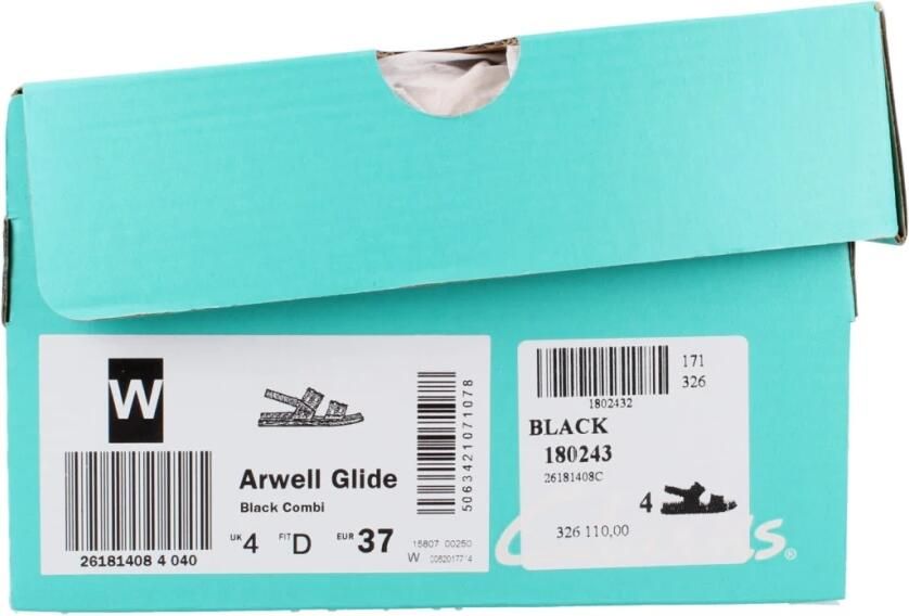 Clarks Shoes Arwell Glide Sandalen Zwart 1 2 Vrouw - Foto 8