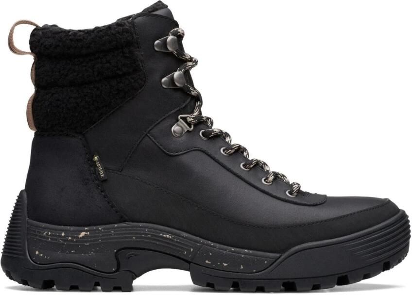 Clarks Zwarte GTX Enkellaarzen Black Dames