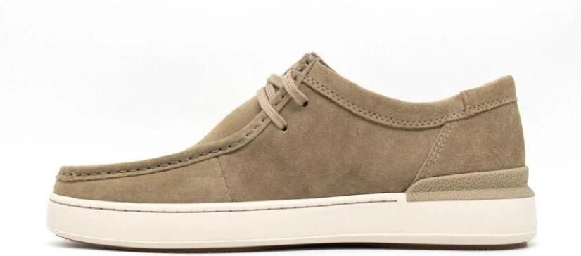 Clarks Veterschoenen Courtlite Seam Uitneembaar voetbed vrijetijdsschoen halfschoen veterschoen - Foto 4