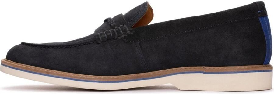 Clarks Heren schoenen Atticus LTSlip G Blauw - Foto 2