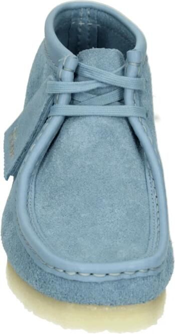 Clarks WALLABEE~BOOT~~~~~~~~~~~~~~~~~ Hoge sneakersDames veterschoenenDames sneakersHalf-hoge schoenenVeterboots Blauw - Foto 2