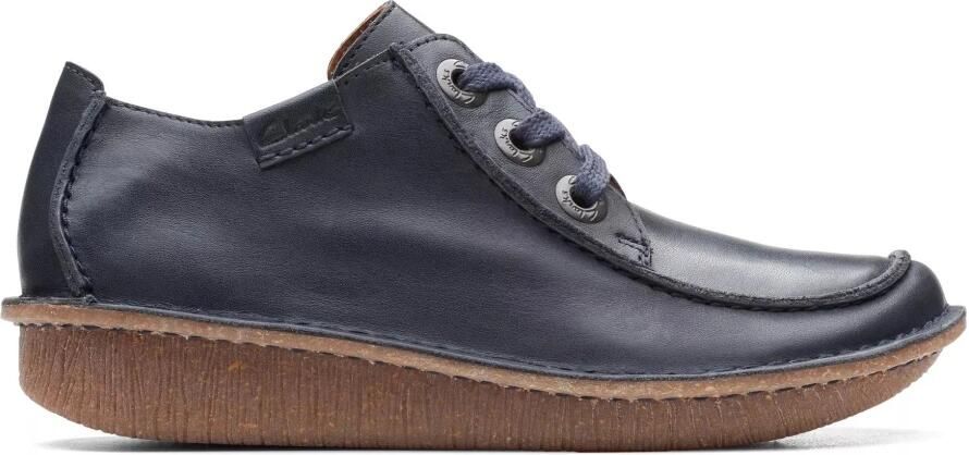 Clarks Blauwe Veterschoen