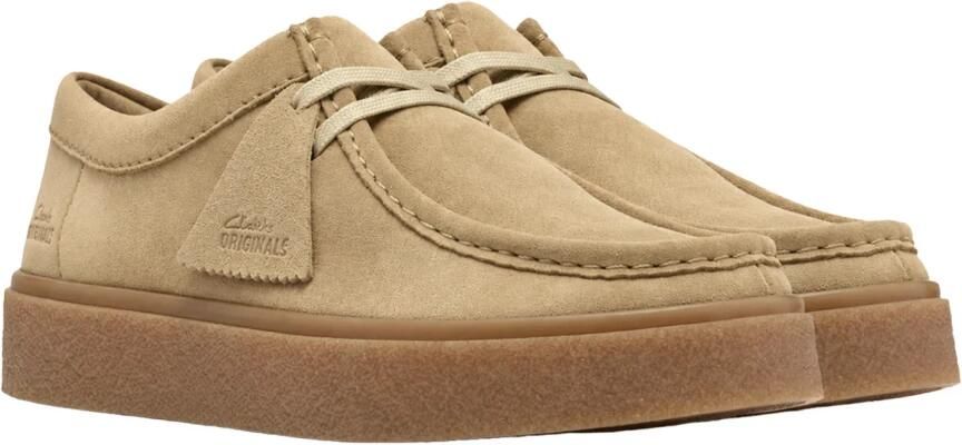 Clarks Boxbee Walla heren veterschoen Beige