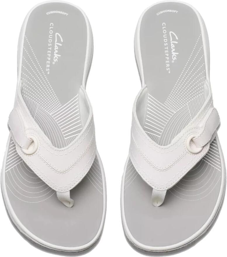 Clarks Brinkley Reyna dames sandaal wit - Foto 3