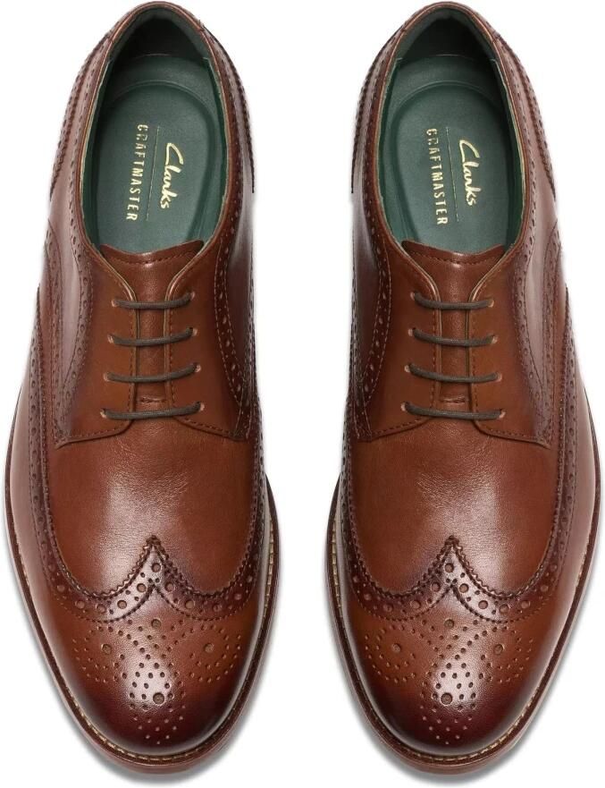 Clarks Bruine Brogue Veterschoen