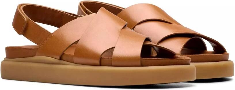 Clarks Bruine damessandaal Aristella Sun - Foto 2