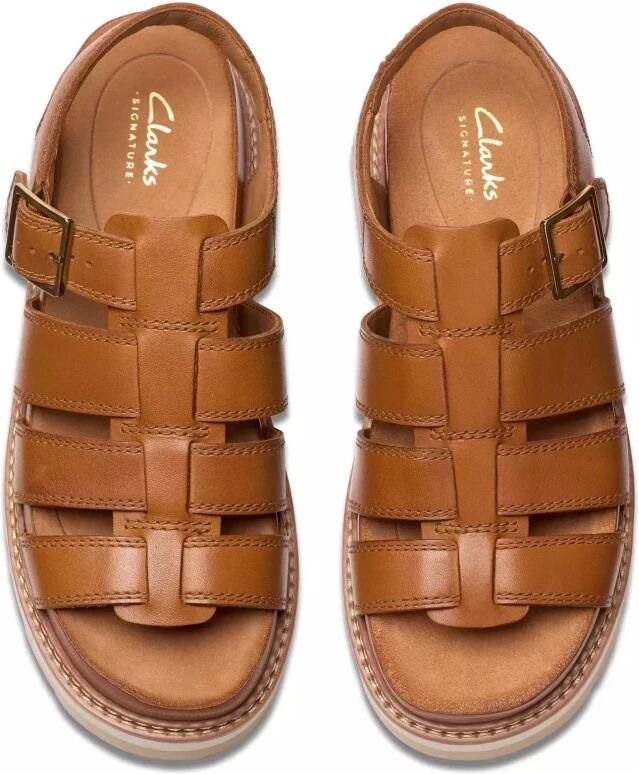 Clarks Orianna Twist dames sandaal Bruin - Foto 3