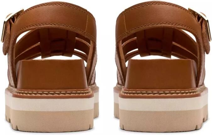Clarks Orianna Twist dames sandaal Bruin - Foto 4